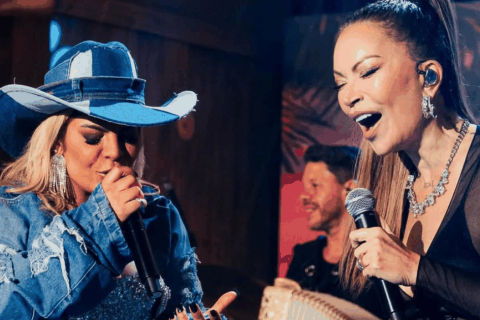 Paula Mattos grava DVD em Recife com Solange Almeida, Flay, Priscila Senna e Yara Tchê