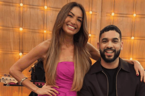 Henry Freitas se emociona em estreia no “Encontro” com Patrícia Poeta