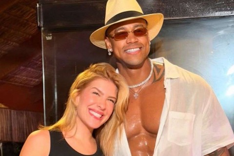 Léo Santana e Lore Improta revelam nome do segundo filho