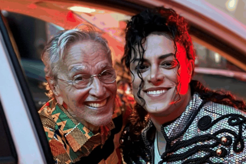 Imitador de Michael Jackson comemora encontro com Caetano Veloso em Salvador