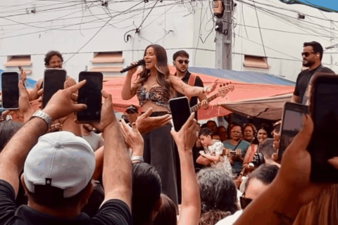 Walkyria Santos surpreende e grava novo projeto na feira de Monteiro, na Paraíba