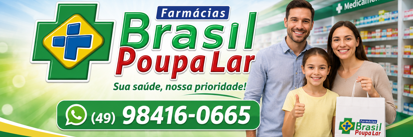 FARMÁCIAS BRASIL POUPA LAR
